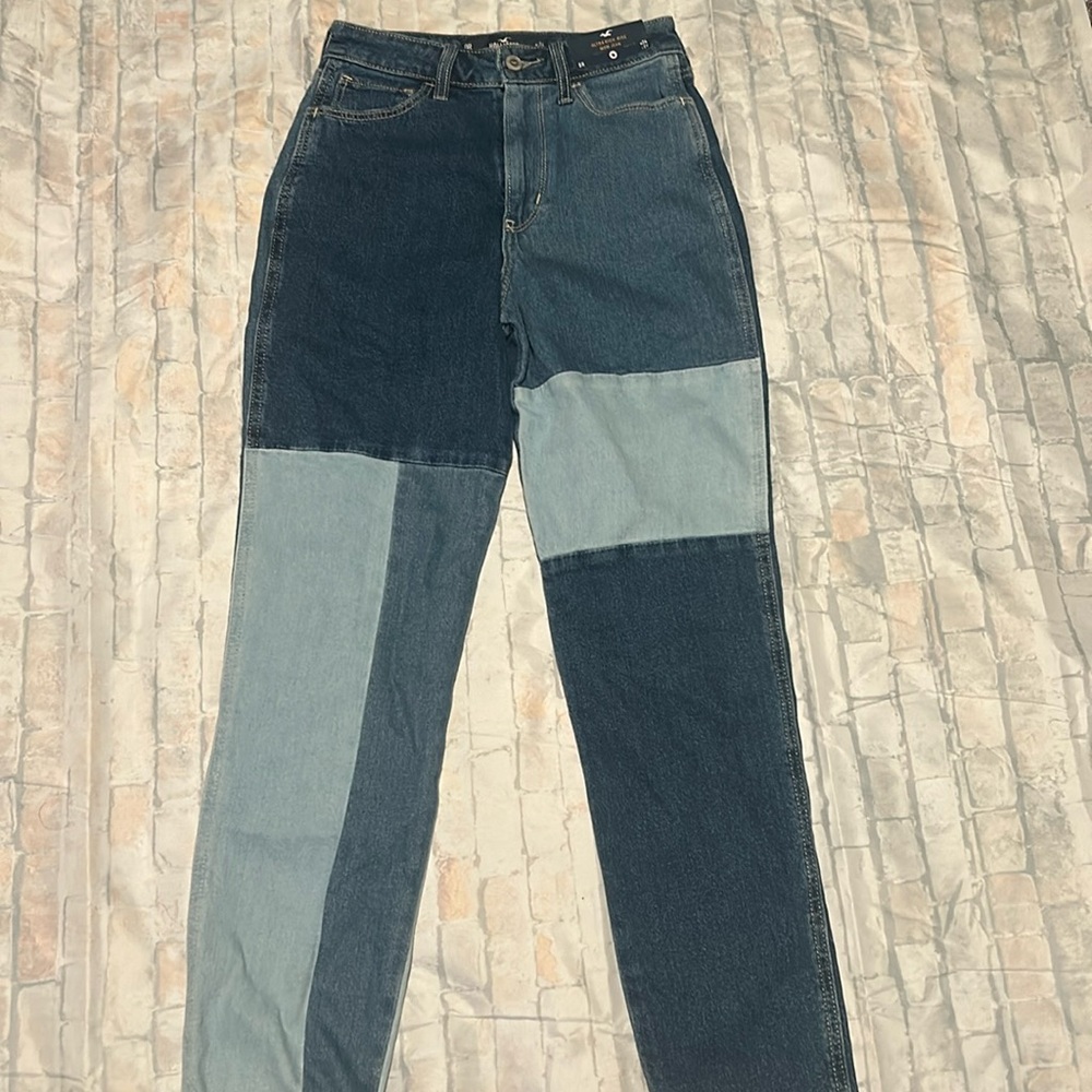 Hollister ultra high rise mom jeans